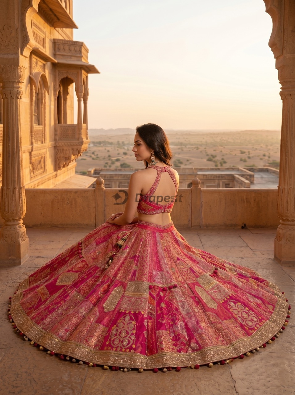 Lehenga portfolio visual 2