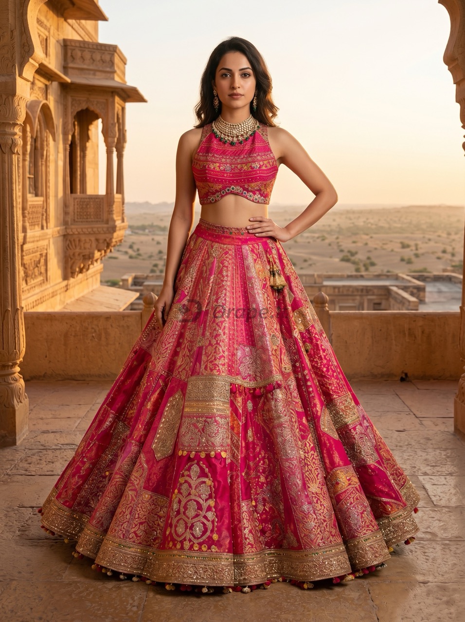 Lehenga portfolio visual 8