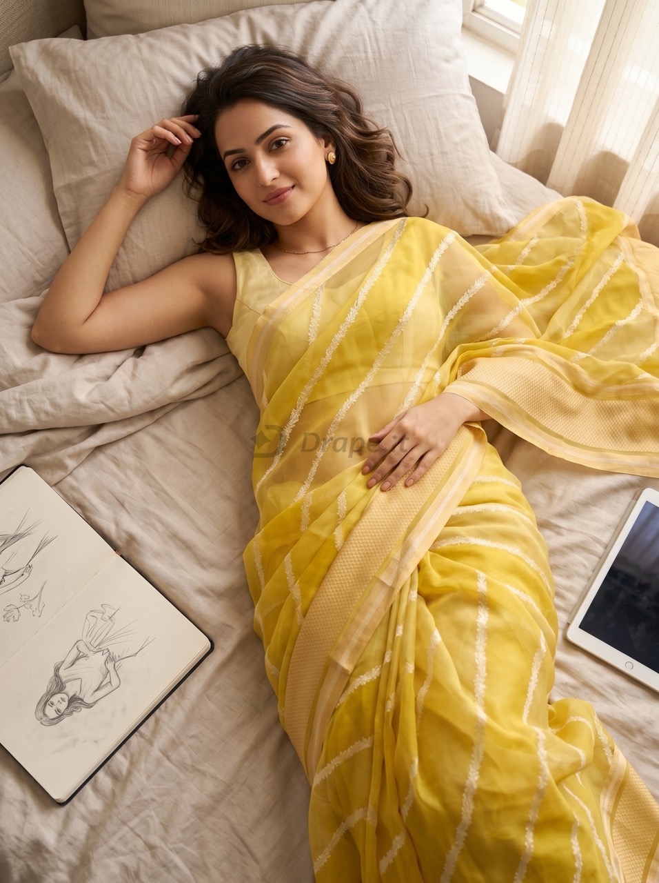 Saree creative visual 6