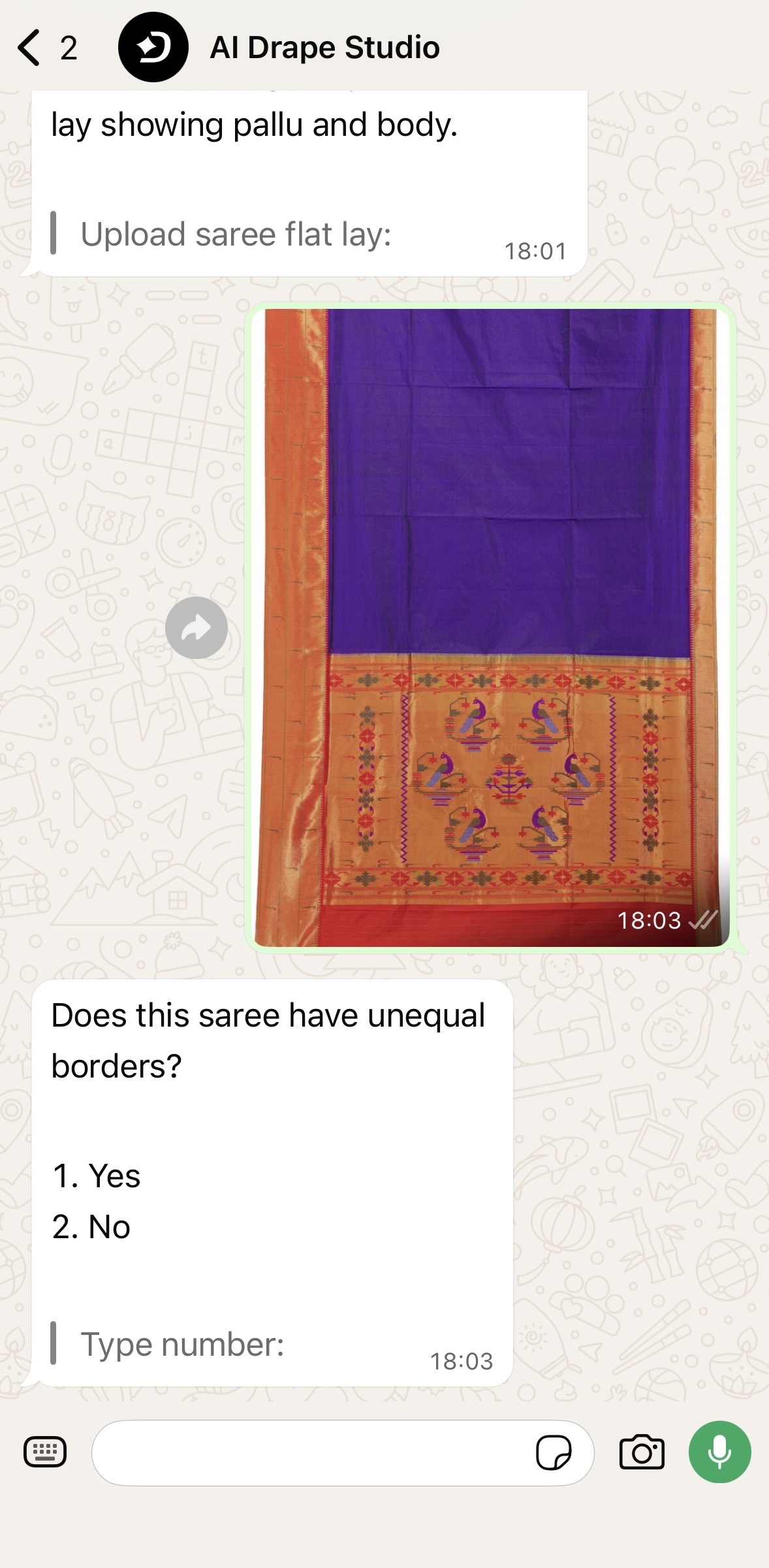 WhatsApp step two